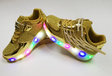 Load image into Gallery viewer, Roller Skate LED Light Shoes For Children Kids Sneakers With Wheels One wheels