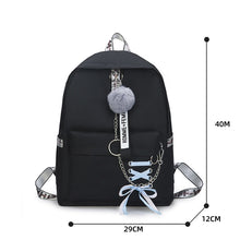 Load image into Gallery viewer, Backpacks Fashion Women 5 Set School Korean Design College School Bags For Teenage Girls Kids Shoulder Bag