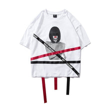 Load image into Gallery viewer, Harajuku Printed Tshirt Streetwear 2019 Spring Hip Hop Ribbon